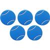 Mealoodiousmusea 5 Pezzi Racchette Da Tennis Ammortizzatori Ammortizzatori Anti-vibrazione Riduzione Vibrazioni Ammortizzatori Buffer Accessori Professionali Blu