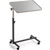 Invacare Vassoio Letto Pausa L865 Vassoio Letto - Altezza Regolabile - Piano Inclinabile - Carrello con Ruote - Marrone