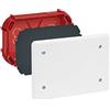 Legrand LEG91975 - Scatola di giunzione con coperchio a vite per le pareti morbide, 165 x 115 x 40 mm