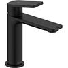 Bristan FRM ES BAS BLK Frammento Eco Start Miscelatore Lavabo con Piletta Clicker, Nero