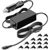 KFD 90W DC 12V-24V Caricabatteria da Auto Per HP Dell Toshiba IBM Lenovo Acer ASUS Compaq Samsung Sony Universel TV Camper PC Portatile Alimentatore da Auto Caricatore Con 14 Connettores