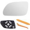 Vetro Specchietto Retrovisore Esterno Sinistro Riscaldabile – Compatibile Con SEAT Mii, Skoda Citigo, VW Up - 2