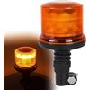 AOHEWEI Lampeggiante a LED Ambra, 8 Modelli 12/24V 20 Pezzi Lampada Stroboscopica a LED per Macchine Agricole Veicoli Commerciali Scuolabus Trattori Escavatori Camion