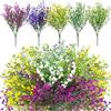 Anseom Fiori Artificiali,Fiori Finti per Decorazioni,Fiori di Plastica,Fiori Artificiali Resisitenti ai Raggi UV per Casa Soggiorno Matrimonio Balcone Interno Esterno Vaso,San Valentino Decorazioni