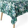 ECOMMERC3 Tovaglia antimacchia in cotone rettangolare 240x140 Caserta Blu | Per la sala da pranzo, cotone resinato antimacchia, resta steso tutto il giorno, fatta in Spagna