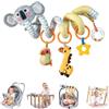 TUMAMA Kids Giocattoli per Carrozzina a Spirale per Bambini da 0 a 12 Mesi, Giochi Neonato, Giochi Passeggino Neonati, Regalo Nascita, Sonaglio Neonati - Koala