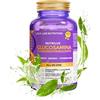 L.E.O LAB Leolab Glucosamina Condrotina Solfato con Biotina per Unghie, Ossa e Articolazioni 120 Capsule - Complex con Equiseto, L-Cistina, Vitamina B, Selenio