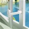 SAFELON 2 Pezzi Aggiornato Regolabile finestra gap size Baby Safety Window Restrictor, Blocco di sicurezza della finestra per bambini e animali domestici (Bianco)
