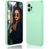 SEAHAI Cover Militare Per Motorola Moto E13: Custodia Antiurto Blu Con Fodera In Microfibra