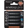 Panasonic - Batterie Ricaricabili Nimh (blister) x4 AA ENELOOP PRO 1.2V 2500mAh - Blister x 4