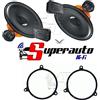 Superauto hi-fi Hertz DSK 165 dsk165.3 Altoparlanti 2 vie + supporti casse Compatibile con TOYOTA Yaris predisposizioni Anteriore 165 cm