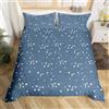 Loussiesd Set copripiumino per bambini,per letto singolo,matrimoniale,con di fragole e ciliegie,in microfibra,con federe per cuscini,chiusura a cerniera,morbido,Single(No Comforter)