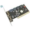 KALEA-INFORMATIQUE Scheda controller PCI SATA a 4 porte. PCI 32 bit con chipset Silicon Image SIL 3124, Raid 0 1 5