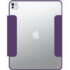 OtterBox Cover Symmetry Folio Case per iPad Pro 13 (2024), antishock e cadute, custodia Folio protettiva sottile, testata a norme MIL-STD 810G, Viola