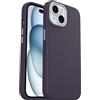 OtterBox Symmetry Series Cactus Leather MagSafe Custodia per iPhone 15, custodia protettiva sottile antiurto, a prova di caduta, testata 3x norme MIL-STD 810G, Viola
