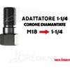 Maxima Adattatore da M18 a 1+1/4 - 50 mm Maxima® AT14MM18F