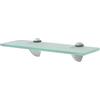 vidaXL Mensola Galleggiante in Vetro 30x20 cm Ripiano Muro Espositore Scaffale