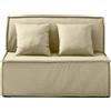 EvergreenWeb DIVANO LETTO ELLEN 160x190 cm Beige