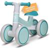 LIONELO VILLY Bicicletta senza pedali per bambini da 1 a 3 anni o 30 kg, con 4 ruote, Ammortizzatore anteriore e sedile ergonomico, Un regalo perfetto per ragazze e ragazzi