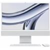 iMac 24" con Retina 4.5K display: Apple M3 chip con 8-core CPU e 8-core GPU, RAM 8GB, 256GB SSD - Argento - MQR93T/A