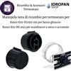 Ricambio Manopola nera per termostato Ranco originale