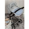 Babyline Caramello - Sacco porta bebé, Gruppo 0 blu