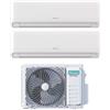 CLIMATIZZATORE DUAL 12+12 HISENSE ECOSENSE WI FI INTEGRATO R 32 A++A+ LINEA 2024 2AMW42U4RGC