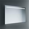 Lineabeta Specchio LED Europa 120x80cm dimmerabile con cornice bianca