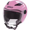 Garibaldi casco jet bimbi G01J - Rosa lucido