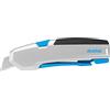 MARTOR Coltello di sicurezza con retrazione della lama, SECUPRO 625, coltello Cutter professionale, alluminio, Per mancini e destrorsi, logistica