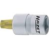 Hazet 992-T50 Inserto Chiave a Bussola per Giravite Torx, Oro, Attacco Quadro, Cavo, 12.5 mm 1/2 di Pollice