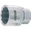 Hazet 1000Z-22 Inserto per Chiave a Bussola a Doppio Esagono, Argento, Attacco Quadro, Cavo, 20 mm 3/4 di Pollice