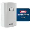 ABUS Rilevatore d'Acqua HSWM10000 - Avvisa in caso di Danni da Acqua in Cucina, Bagno, Cantina - Allarme 85 dB - Batteria Sostituibile Bianco