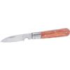 KS Tools 907.2187 Coltello per elettricisti con lama richiudibile, 1 lama diritta