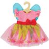Heless 2430 - Vestiti per Bambole con Disegno della Principessa Lillifee, Abito con Fiocco Rosa per Bambole e Peluche di Dimensioni 35-45 cm