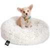 One PETS-TOP Cuccia Cane Interno, Sfoderabile e Lavabile Letto Per Cani Donuts (60cm, Grigio perla)