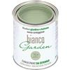 bianco Shabby CHALK PAINT DA ESTERNO biancoGarden Verde Salvia - Ricolora giardino e balcone SENZA CARTEGGIARE e SENZA FINITURA (1 Litro)