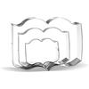Keewah Set di formine per biscotti, 3 pezzi, in acciaio inox