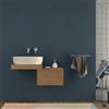 Baden Haus Mensolone per bagno rovere tabacco 60 cm con cassettone da 50 cm