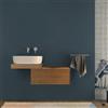 Baden Haus Mensolone per bagno rovere tabacco 60 cm con cassettone da 75 cm