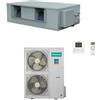 Hisense Mono Split Canalizzato 60000 Btu AUD175UX4RHH5 AUW175U6RP4-T Turbo Condizionatore 380 v Trifase R-32 WiFi Opz