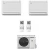 Panasonic Dual Split Pavimento 9000+9000 Btu CU-2Z50TBE CS-Z25UFEAW CS-Z25UFEAW Condizionatore Console Bianco R-32 Inverter