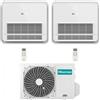 Hisense Dual Split Pavimento 9000+9000 Btu 2AMW52U4RXC AKT26UR4RK8 AKT26UR4RK8 Condizionatore Console R-32 WiFi Opz