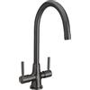 Bristan MZ SNK EF GM Monza Easyfit - Miscelatore monocomando per lavello, colore: grigio canna di fucile