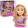 Famosa Grandi Giochi - Styling Head, Testa Principessa Disney Rapunzel deluxe, multicolore - DND03001