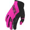 O'NEAL | Guanti Moto & Motocross | MX MTB FR Downhill | Vestibilità, Materiale permeabile all'aria | Elements Women Glove RACEWEAR V.24 | Adulti | Nero Rosa | Taglia L