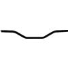 ACCOSSATO Manubrio Accossato nero in alluminio per Husqvarna SM 125 dal 2008 al 2012 (CC 125), diametro 22 mm, altezza bassa