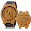 Bramart Orologio uomo in Legno con Incisione Personalizzata, Regalo A Mio Marito Compleanno o Natale, Orologio da Polso per Uomo con Dedica Speciale, Materiali di Alta Qualità (Legno01, A mio Marito, 01Legno)
