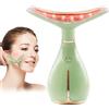 Ms.W Massaggiatore Viso Antirughe, Ultrasuoni Terapia Massaggiatore Facciale Elettrica, Massaggiatori Viso Collo Lifting Anti Invecchiamento, Alta Frequenza Cura Della Pelle Bellezza Massaggio Viso