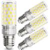 DiCUNO Lampadina LED E27 10W, Equivalente 130W alogena, 1400lm, Luce bianca fredda 6000K, Non dimmerabile, Attacco E27 LED Mais, Risparmio energetico, 4 Pezzi